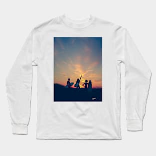 Huntingdon Beach Design Long Sleeve T-Shirt